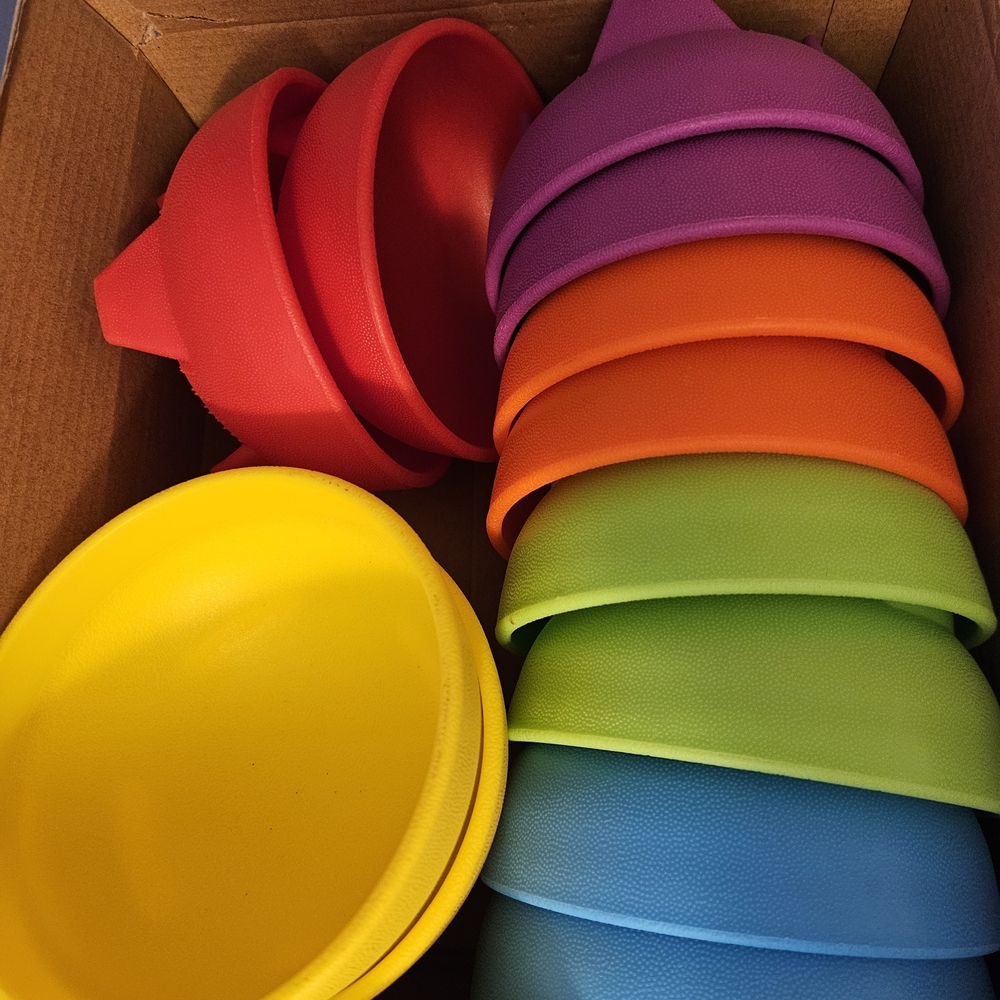 Colorful Salsa & Guac Bowls